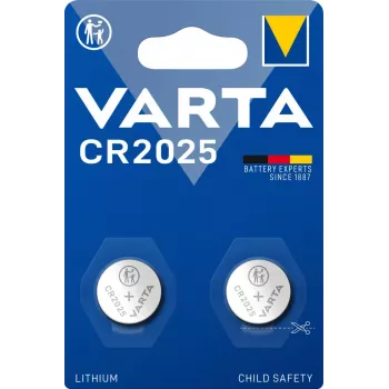 VARTA Ličio baterija CR2025 3V 1x2