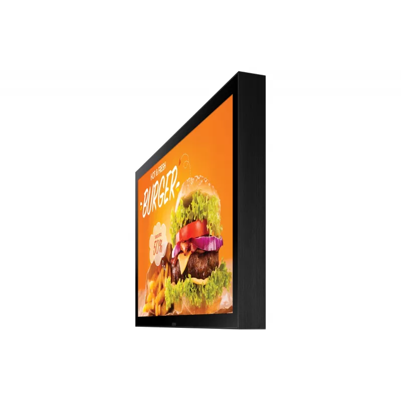 Samsung OH24B skaitmeninė informacinė lenta 61 cm (24 col.) LCD Wi-Fi 1500 cd/m² Full HD Juoda su įmontuotu procesoriumi Tizen 6.5 24/7