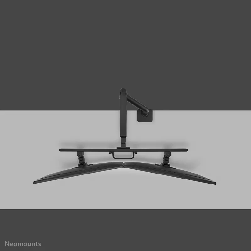 Neomounts DS75S-950BL2 monitoro laikiklis 17-32 colių – dujinė spyruoklė – Topfix – 180° stabdiklis
