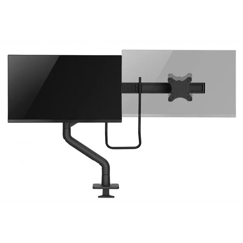 Neomounts DS75S-950BL2 monitoro laikiklis 17-32 colių – dujinė spyruoklė – Topfix – 180° stabdiklis