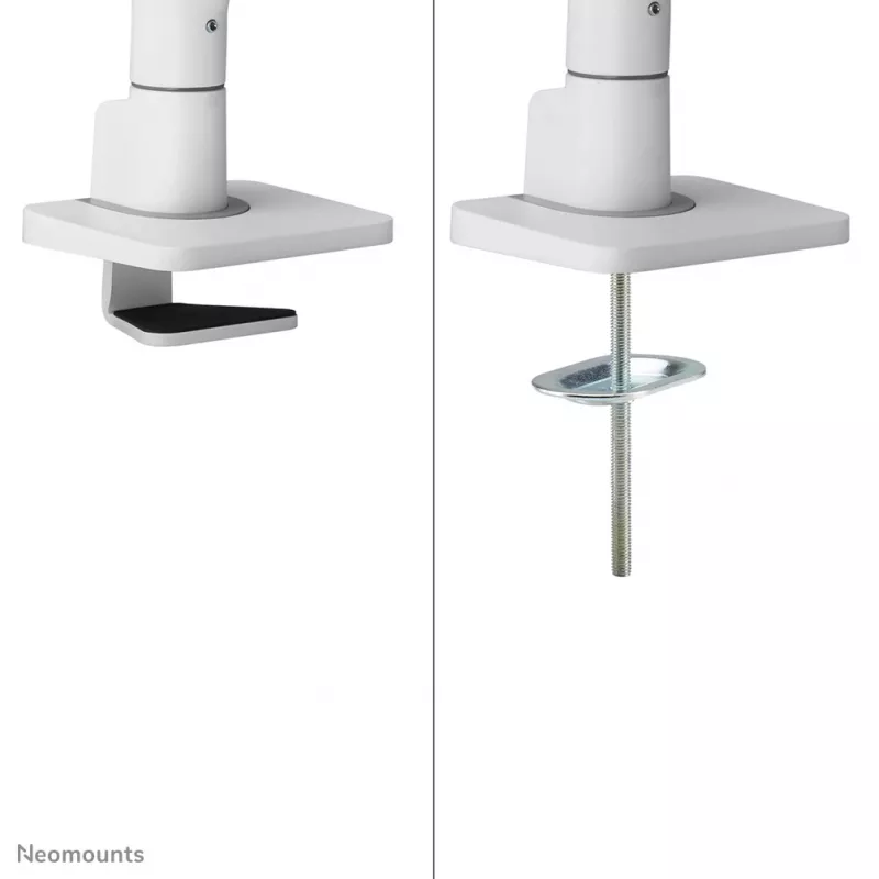 Neomounts DS75S-950WH2 monitorinis laikiklis 17-32 colių – dujinė spyruoklė – Topfix – 180° stabdiklis