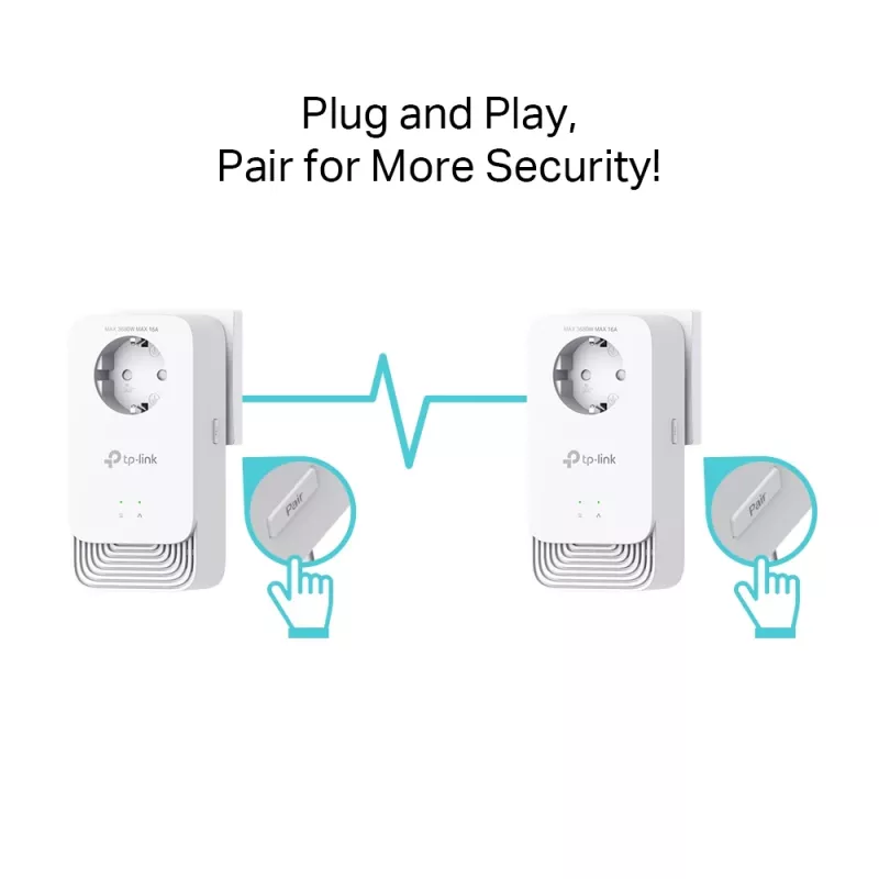 TP-Link PG2400P KIT PowerLine tinklo adapteris 1428 Mbit/s Ethernet LAN Baltas 2 vnt.