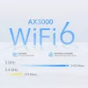 TP-Link Deco X50-4G 4G+ AX3000 viso namo „Mesh“ WiFi 6 maršrutizatorius, baltas