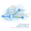TP-Link Deco X50-4G 4G+ AX3000 viso namo „Mesh“ WiFi 6 maršrutizatorius, baltas