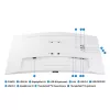 Samsung S65TC kompiuterio monitorius 86,4 cm (34 colių) 3440 x 1440 UltraWide Quad HD LED baltas