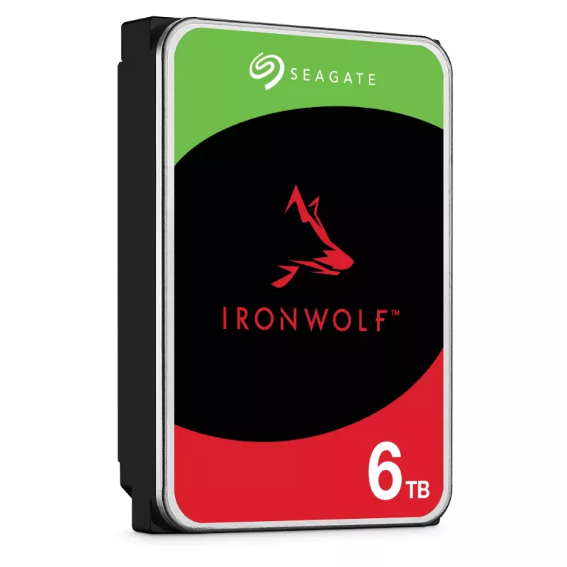 Seagate IronWolf ST6000VN006 vidinis kietasis diskas 6 TB 5400 RPM 256 MB 3,5 colio Serial ATA III