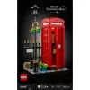 Statybinis žaislas LEGO Raudona Londono telefono būdelė 21347 – modulinis kolekcinis rinkinys, 1460 dalių, 18+