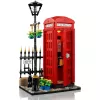 Statybinis žaislas LEGO Raudona Londono telefono būdelė 21347 – modulinis kolekcinis rinkinys, 1460 dalių, 18+