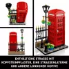 Statybinis žaislas LEGO Raudona Londono telefono būdelė 21347 – modulinis kolekcinis rinkinys, 1460 dalių, 18+