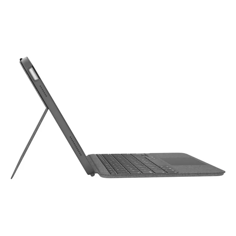 LOGITECH Combo Touch – klaviatūros dėklas iPad (10 kartos) – Oksfordo pilka – Vokietijos QWERTZ