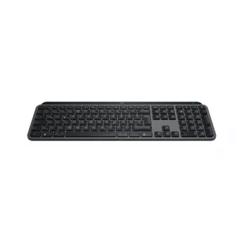Belaidė apšviesta klaviatūra LOGITECH MX Keys S Graphite QWERTZ