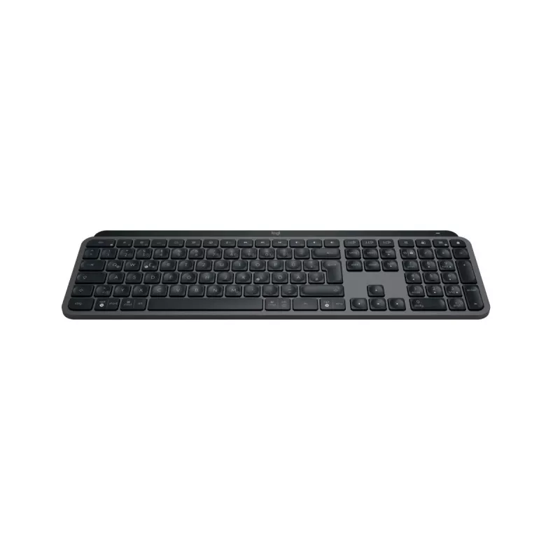 Belaidė apšviesta klaviatūra LOGITECH MX Keys S Graphite QWERTZ