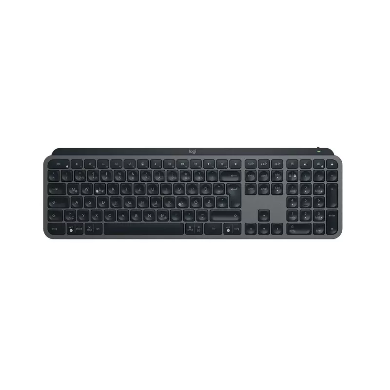 Belaidė apšviesta klaviatūra LOGITECH MX Keys S Graphite QWERTZ
