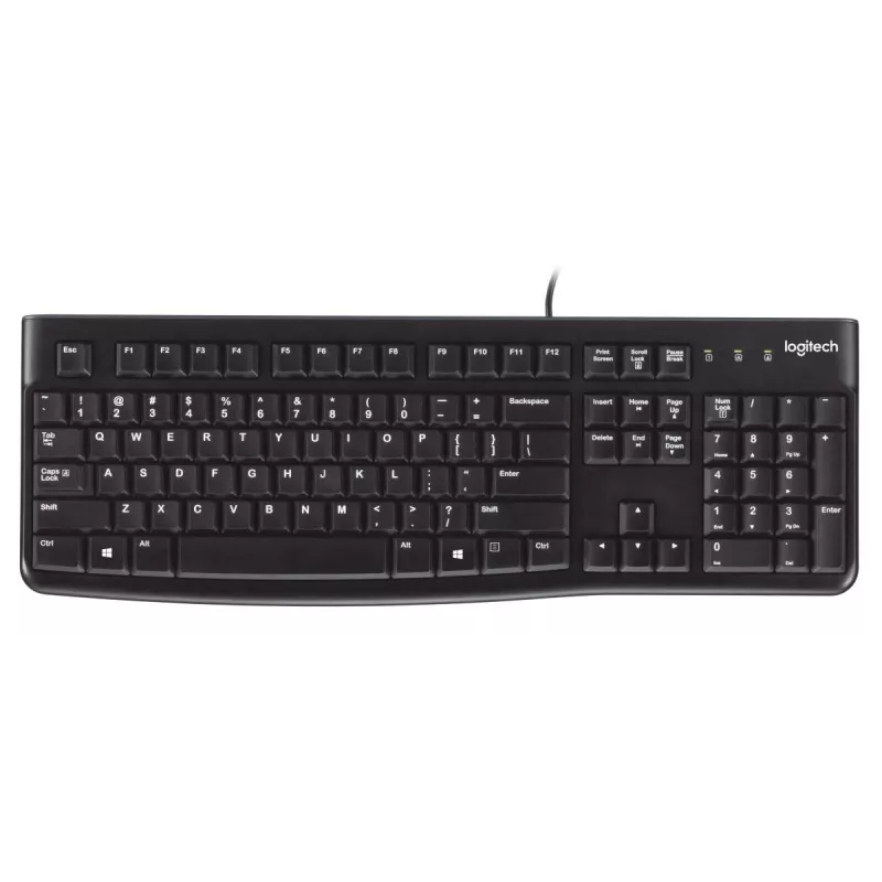 LOGITECH Klaviatūra K120 - QWERTY JAV/Tarptautinis