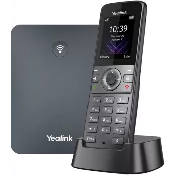 Yealink W74P IP belaidis telefonas pilka spalva TFT ekranas