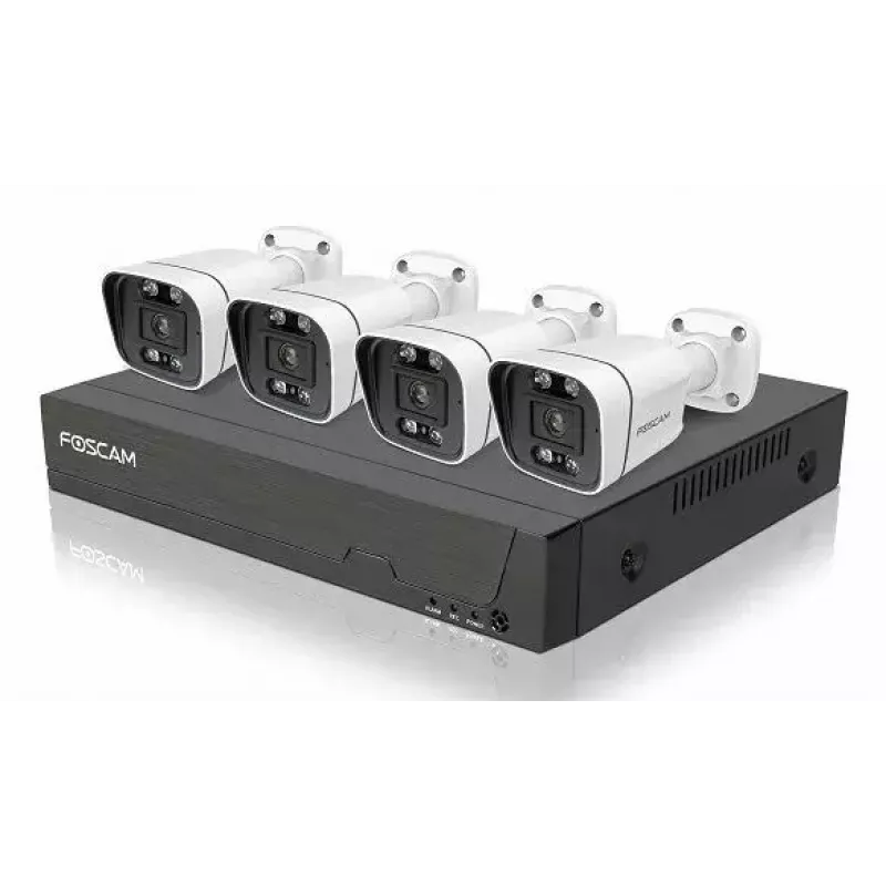 Foscam FN9108E-B4-2T vaizdo stebėjimo rinkinys laidinis 8 kanalai HDD 2TB