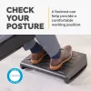 Fellowes Breyta kojų atrama po stalu – ergonomiška juoda
