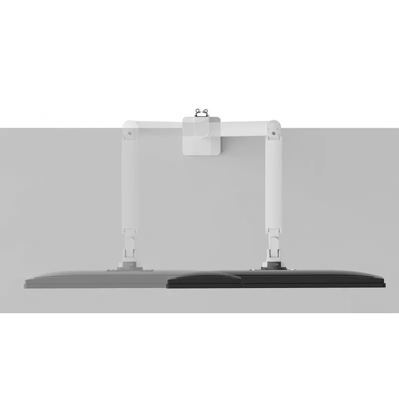 Neomounts DS70-250WH1 Monitorio laikiklis 17-35 colių – dujinė spyruoklė – Topfix – 180° stabdymas