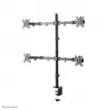 Neomounts FPMA-D550D4BLACK monitoro laikiklis 13-32 colių, spaustuvas/gręžimo anga, 6 kg, 33 cm (13 col.), 81,3 cm (32 col.), 100 x 100 mm, juodas