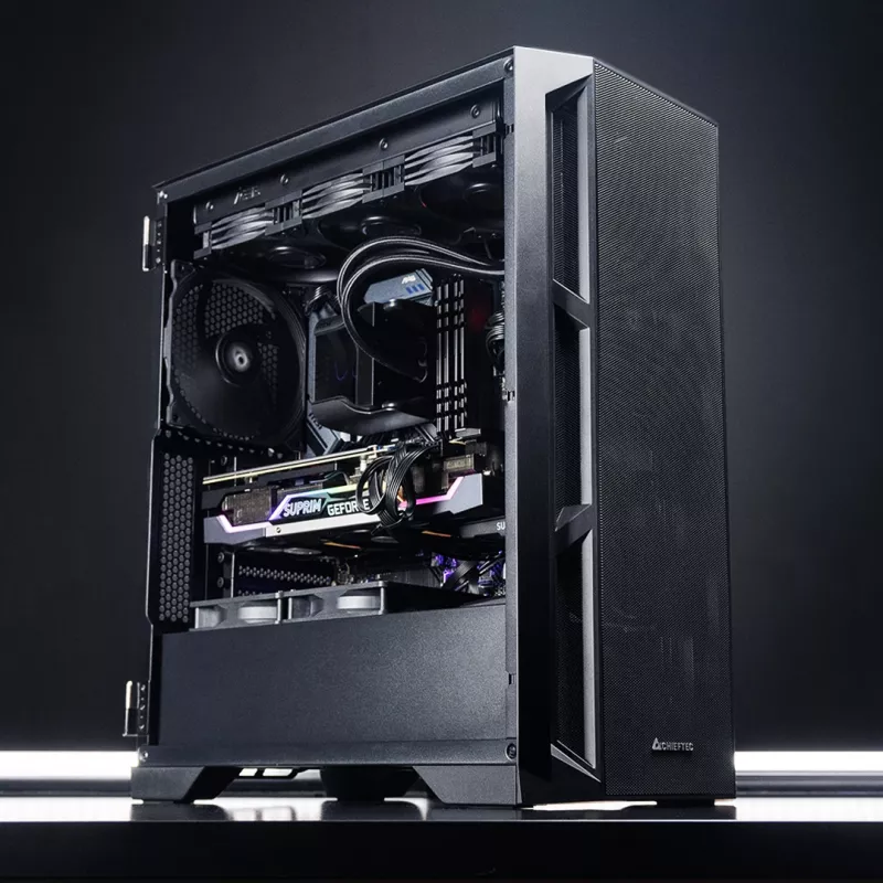Chieftec APEX AIR GA-01B-M-OP ATX Midi Tower juodas