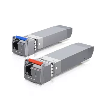 UBIQUITI NETWORKS 10 Gbps SFP+ 1xLC vienmodis 1270/1330 nm BiDi 10 km – 2 vnt. (uf-sm-10g-s-20)