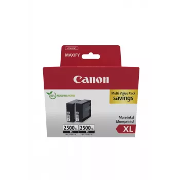 Canon PGI-2500XL dvigubas juodos spalvos kasečių rinkinys (9254B011)