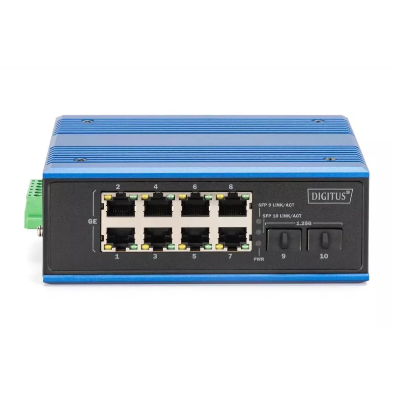 Nevaldomas jungiklis DIGITUS DN-651150 8 Gigabit Ethernet prievadai 2 SFP moduliai