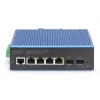 DIGITUS Pramoninis 4+2 prievadų L2 valdomas Gigabit Ethernet jungiklis 4xGE RJ45 + 2 SFP prievadai