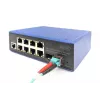 DIGITUS Industrial 8+2 prievadų Gigabit L2 valdomas Ethernet POE jungiklis 8xGE RJ45 + 2 SFP prievadas IEEE802.3at (30W)
