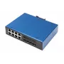 Digitus DN-651161 pramoninis L3 valdomas Gigabit PoE komutatorius, 8+4 10G prievadai