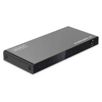 DIGITUS 1x4 HDMI skirstytuvas, 4K/60Hz, HDCP 2.3, EDID valdymas