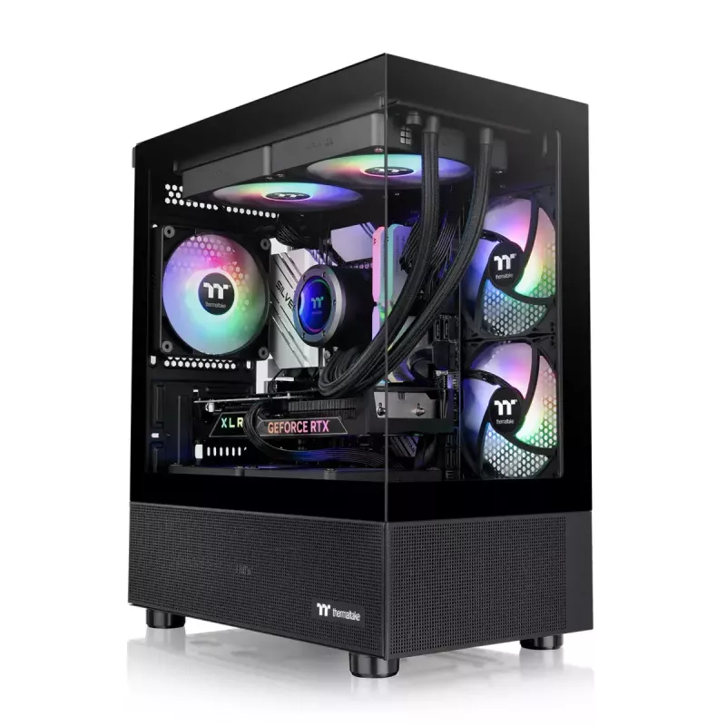 Korpusas Thermaltake View 170 TG ARGB Micro Tower Juodas