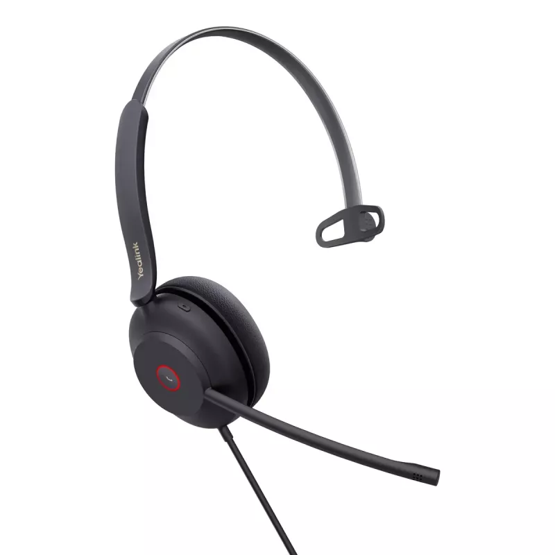 Yealink UH37 Mono UC USB-C/A ausinės su mikrofonu