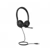 Yealink UH35 Dual Teams USB-A ausinės, laidinės, biurui/skambučių centrui, 20-20000 Hz, 139,5 g, juodos