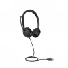 Yealink UH35 Dual Teams USB-A ausinės, laidinės, biurui/skambučių centrui, 20-20000 Hz, 139,5 g, juodos