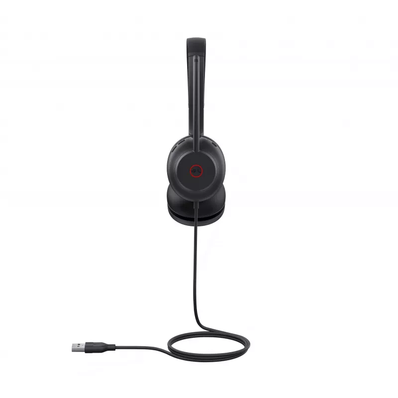Yealink UH35 Dual Teams USB-A ausinės, laidinės, biurui/skambučių centrui, 20-20000 Hz, 139,5 g, juodos
