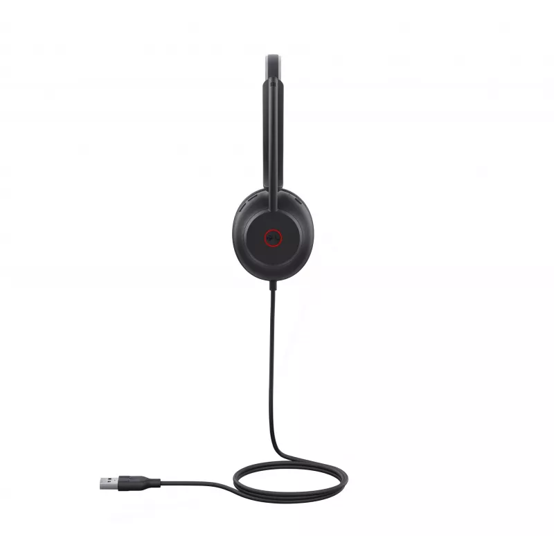 Yealink UH35 Dual Teams USB-A ausinės, laidinės, biurui/skambučių centrui, 20-20000 Hz, 139,5 g, juodos