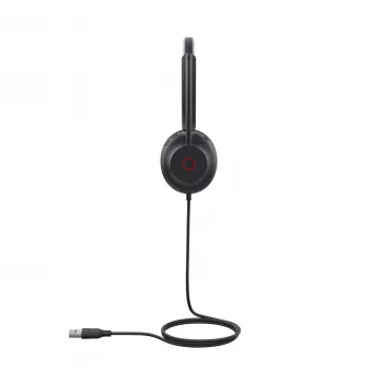 Ausinės Yealink UH35 Mono UC USB-A laidinės biurui ir skambučių centrui 20–20000 Hz
