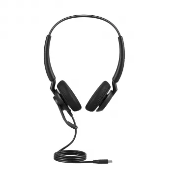 Jabra Engage 40 - USB-C UC Stereo, laidinis, biuro/skambučių centro, 63 g, ausinės, juodos