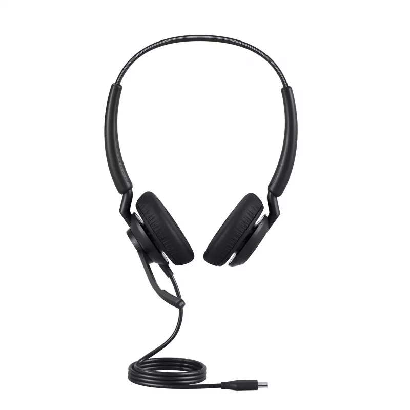 Jabra Engage 40 - USB-C UC Stereo, laidinis, biuro/skambučių centro, 63 g, ausinės, juodos
