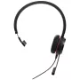 Jabra Evolve 20SE UC Mono, laidinė ausinė, skirta biurui ir skambučių centrams, 150–7000 Hz, 142 g, juoda