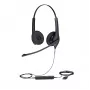 Jabra BIZ 1500 Duo USB, laidinis ausinių rinkinys, 20 - 6800 Hz, biurui/skambučių centrui, 116 g, juoda