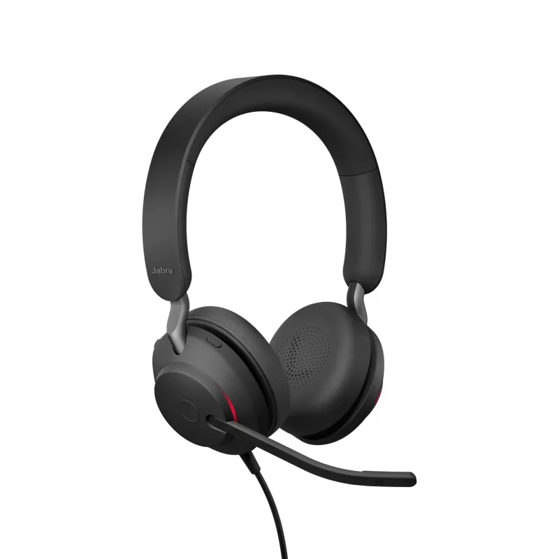Jabra Evolve2 40 SE USB-C, UC Stereo (su ilgesniu laidu)