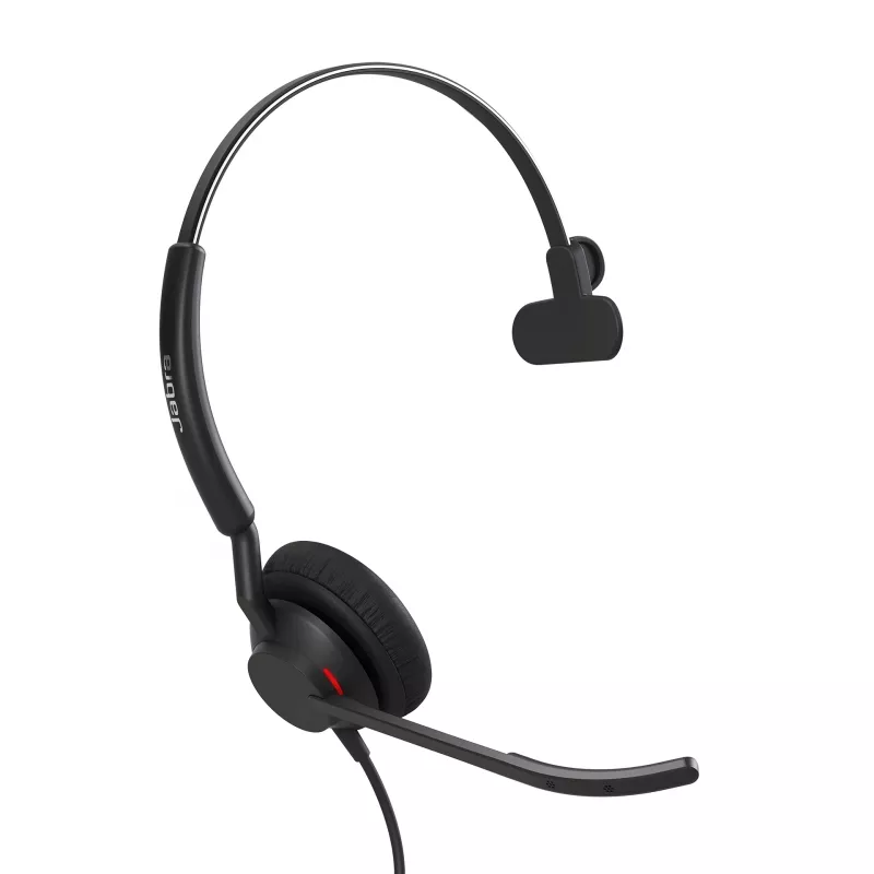 Jabra Engage 50 II - USB-A UC Mono, laidinis, biurui/skambučių centrui, 45 g, ausinės, juodos