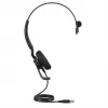 Jabra Engage 50 II - USB-A UC Mono, laidinis, biurui/skambučių centrui, 45 g, ausinės, juodos