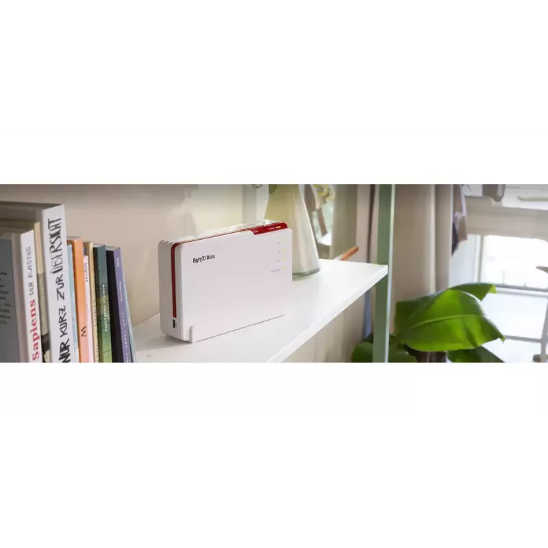 FRITZ!Box 5690 Pro belaidis maršrutizatorius Gigabit Ethernet triju dažnių juostų (2,4 GHz / 5 GHz / 5 GHz) Baltas