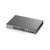 Zyxel GS1350-18HP-EU0101F valdomas L2 tinklo jungiklis Gigabit Ethernet (10/100/1000) su PoE, pilka spalva