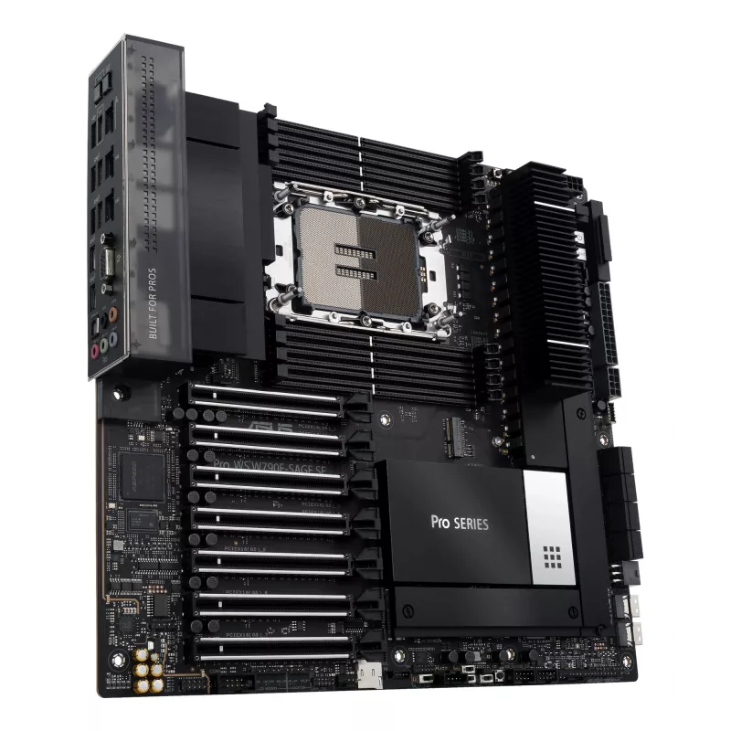 ASUS PRO WS W790E-SAGE SE Intel W790 LGA 4677 (Socket E) EEB pagrindinė plokštė