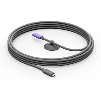 USB kabelis Logitech 952-000195 USB 3.2 Gen 2 5 m USB C grafito violetinis