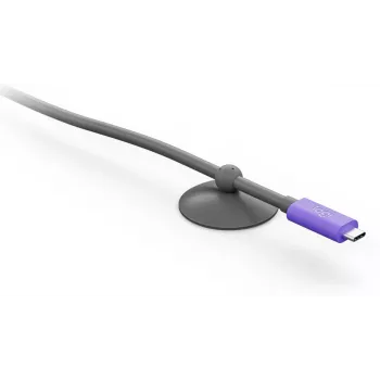 USB kabelis Logitech 952-000195 USB 3.2 Gen 2 5 m USB C grafito violetinis